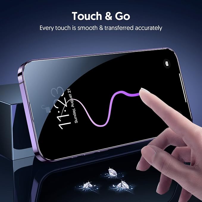 Fotbor for iPhone 14 Pro Max Screen Protector - Image 7