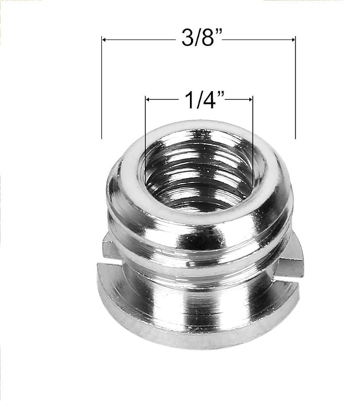 22Pack ChromLives Camera Screw Adapter 1/4 to 1/4 Screw to 3/8 Tripod Adapters - Image 4
