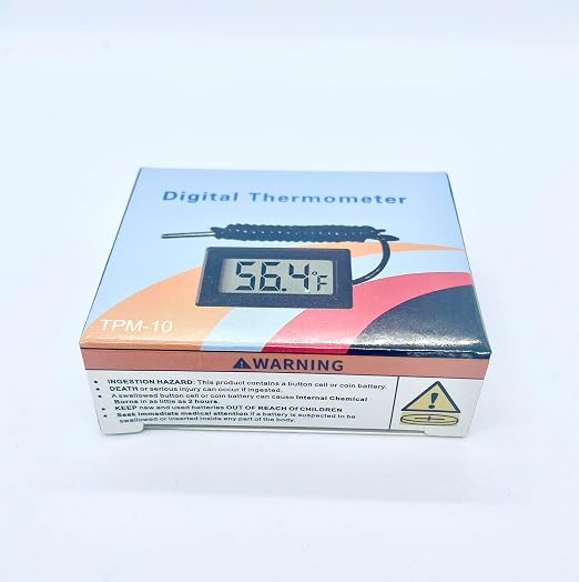 HiLetgo 5pcs Digital LCD Thermometer Temperature Digital LCD Fridge Thermometer - Image 5
