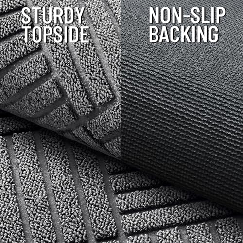 OLANLY Front Door Mat Outside Entrance 47x32, Waterproof Heavy-Duty Doormat - Image 4