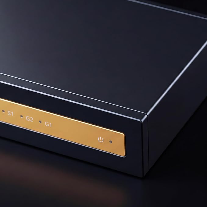 ARSY NSW-1 Hi-Fi Audio-Grade Network Switch, 1Gbps Ethernet and SFP Ports - Image 3