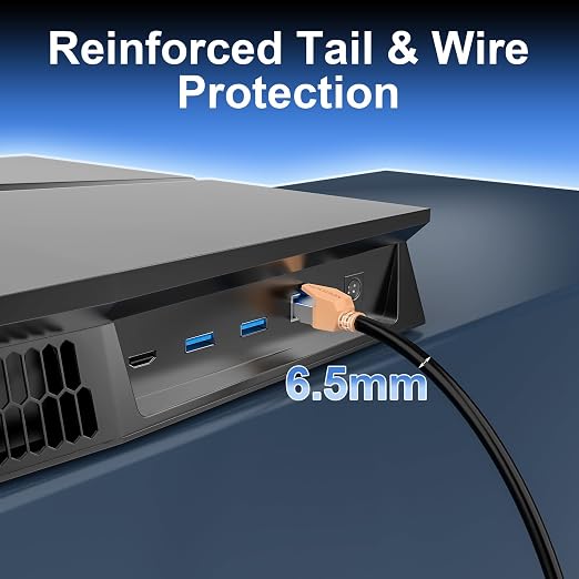 Cat 8 Ethernet Cable 75 ft, 40Gbps High Speed Gaming Network Cable 2000MHz - Image 4