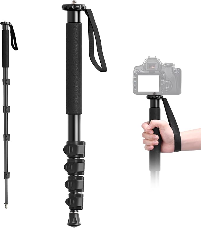 ULANZI TB12 Camera Monopod, Lightweight & Portable Camera Accessories, by ulanzi