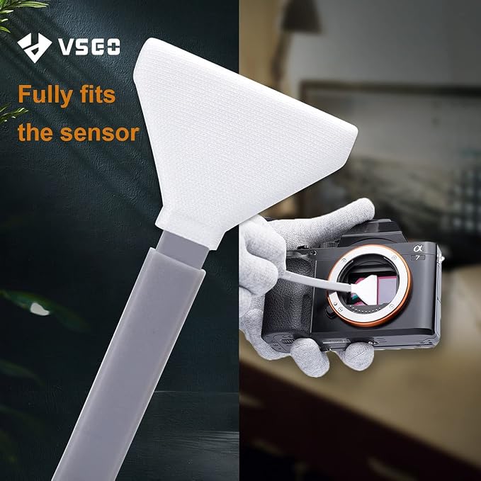 VSGO 24pcs Full-Frame Camera Sensor Cleaning Kit, Sensor Cleaning Swabs - Image 3