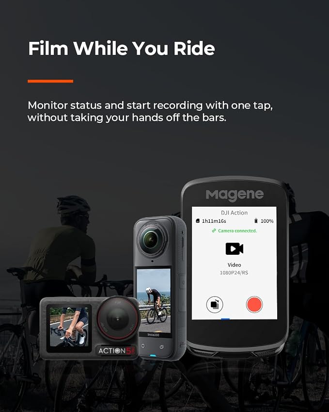 Magene C606 V2 Bike Computer GPS – 2.8" Color Touchscreen, Live Segments - Image 7