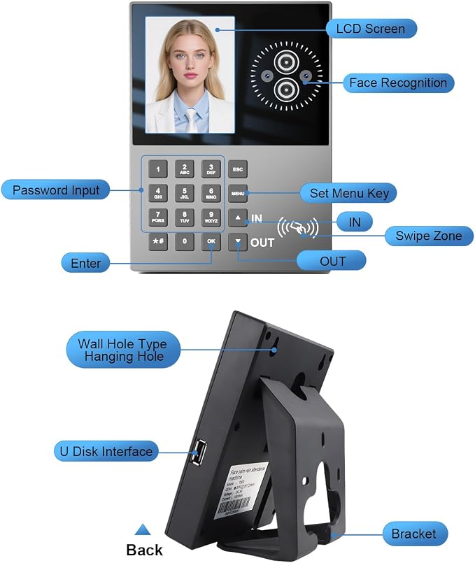 Employee Time Clock-Time Clocks - Image 3