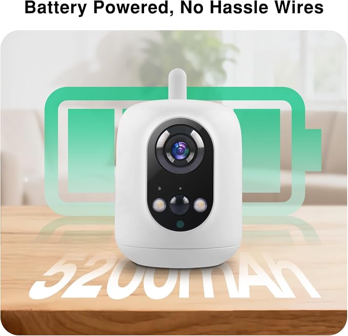 Long Battery Life Indoor Cameras Wireless - Image 2