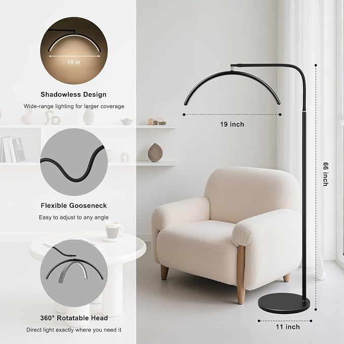 Half Moon LED Floor Light - Image 5