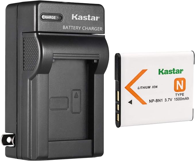 Kastar NP-BN1 Battery + AC Wall Charger Replacement by Kastar