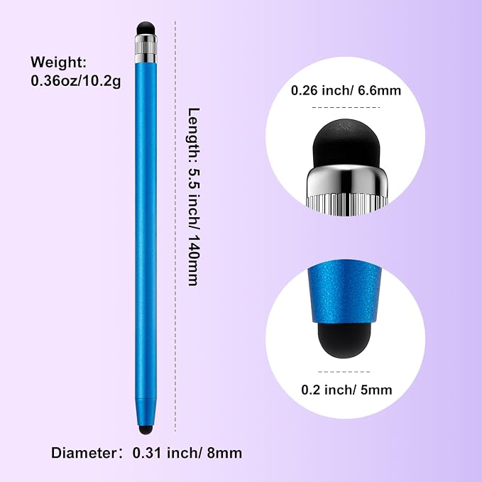 Stylus Pen for Touchscreen, ChaoQ 10pcs High Sensitivity and Precision Stylus - Image 2