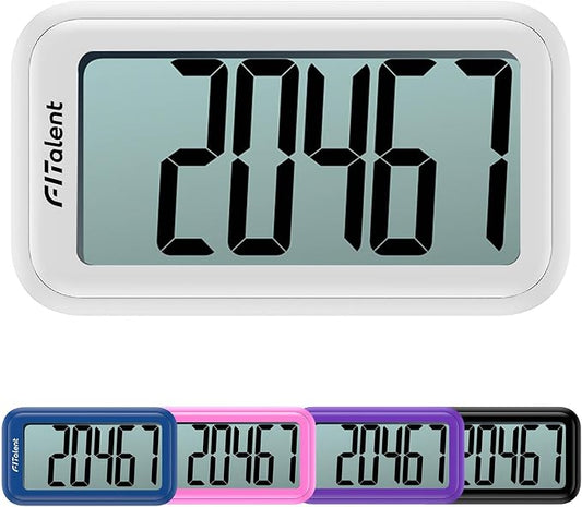 Pedometer for Walking Steps, 3D Accurate Simple Pedometer, Step Counter for Men by Sports%E3%80%81Health%E3%80%81Happiness