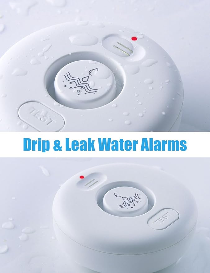 WD71 Water Leak Detector for WiFi Gateway/Hub, 120dB Adjustable Wireless Water - Image 2