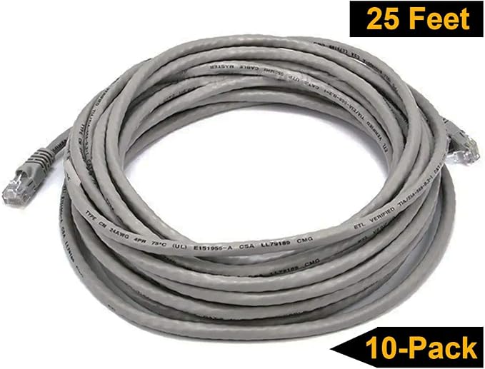 iMBAPrice - 100 FET Extra Long Gray Cat5e RJ45 Network Ethernet Patch Cable - Image 7