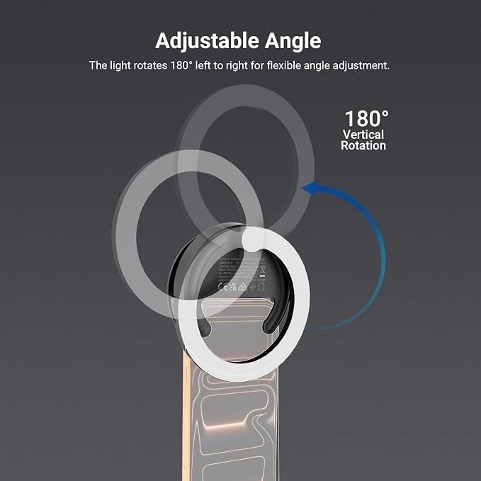 NEEWER Entry Level Version 4" Phone Selfie Ring Light Compatible - Image 6
