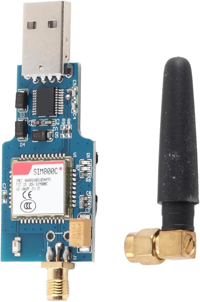 USB to GSM Module, Low Consumption PCB Board Electronic Component, SIM800C Runs by YOUTHINK