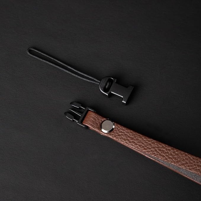 Vintage Minimalist Leather Camera Neck Shoulder Strap - Image 5