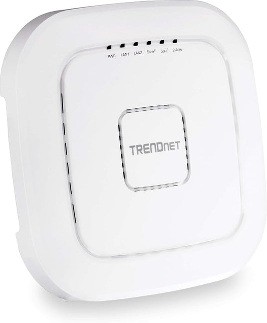 TRENDnet AC2200 Tri-Band PoE+ Indoor Wireless Access Point, 867Mbps WiFi AC + by TRENDnet