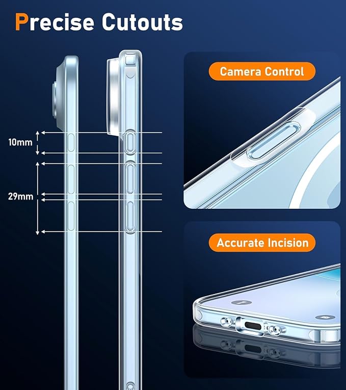 for iPhone Air Case Clear, Magnetic iPhone Air Case - Image 4