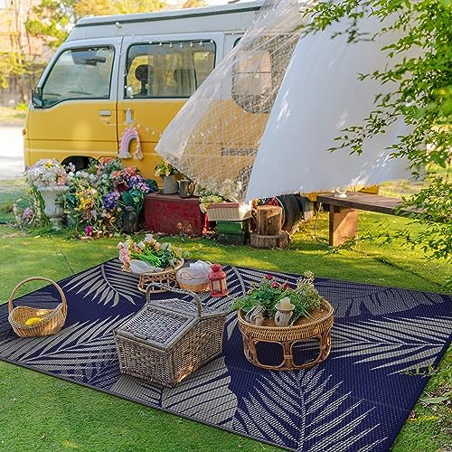 GENIMO Outdoor Rug, Waterproof Plastic Rugs - Image 3