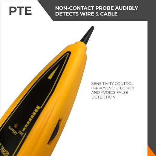 PTE™ Wire Tracer & Circuit Tester -Tone Generator & Probe Kit - Image 3