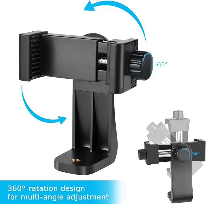 SharingMoment Premium Smartphone Holder/Vertical and Horizontal Tripod Mount - Image 2