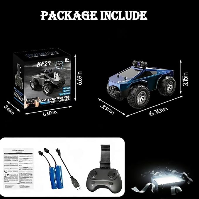 1:28 Scale FPV Monster Truck RC Cars - Image 5