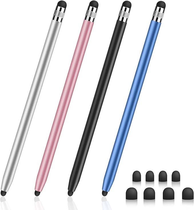 Stylus Pen for Touchscreen, Digiroot 4 Pcs Stylus Pens for iPad, High by Digiroot