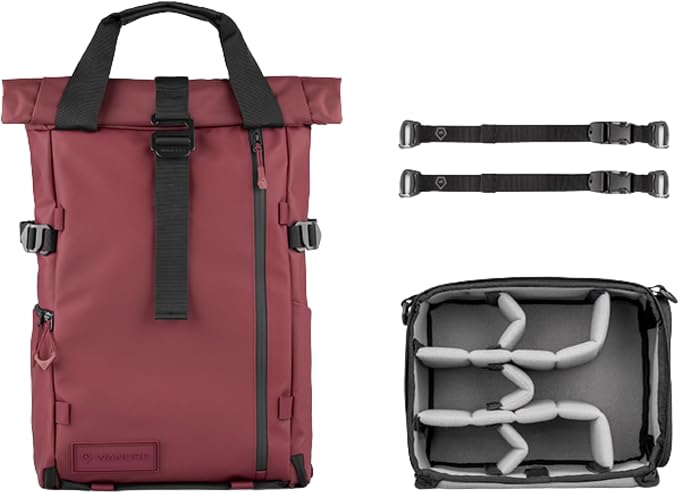WANDRD PRVKE Rolltop 21L V4 Photography Bundle – Expandable Travel Camera by WANDRD