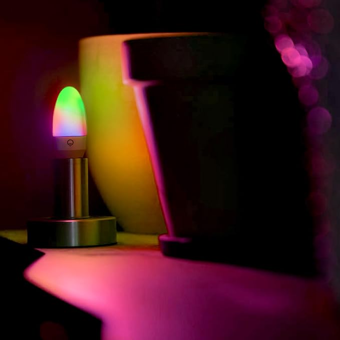 LIFX Color Smart Candle LED Bulb, E26 Base, Wi-Fi RGBW Flame Effect - Image 5