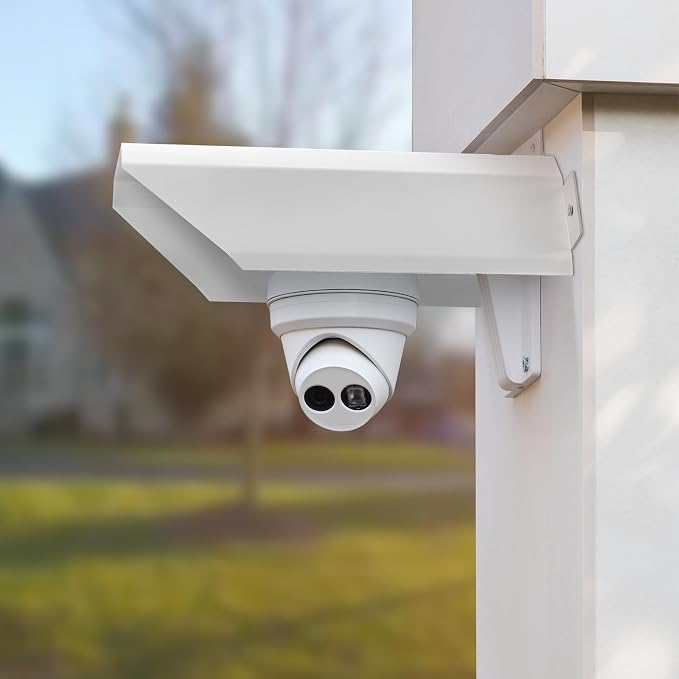 Moxweyeni 2 Pack Universal Metal Security Camera Cover Aluminum Waterproof Sun - Image 6