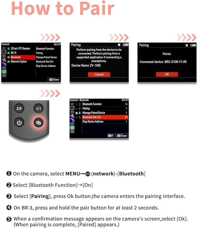 Hanpusen Rechargeable Camera Remote Control - Image 9