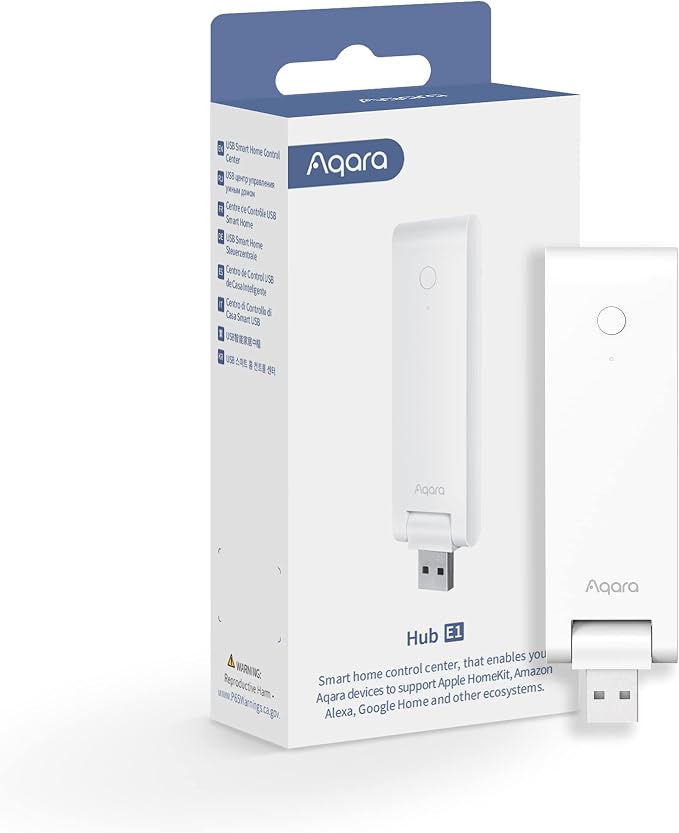 Aqara Smart Hub E1 for Home Automation, 2.4 GHz Wi-Fi Required, Features Aqara by Aqara