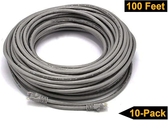 iMBAPrice 15' Cat5e Network Ethernet Patch Cable, 10 Pack - Image 7