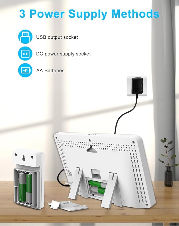 Weather Station Wireless Indoor Outdoor, Thermometer Wireless - Image 5