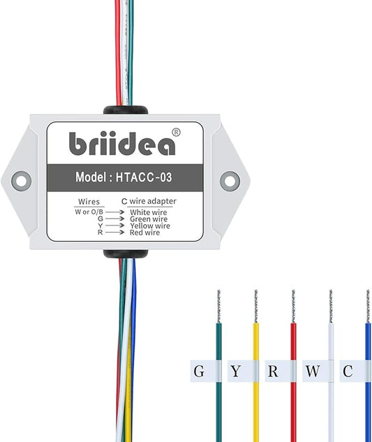 Briidea C-wire Power Adapter, Use by briidea