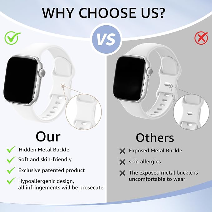 6 Pack Sport Bands Compatible - Image 4
