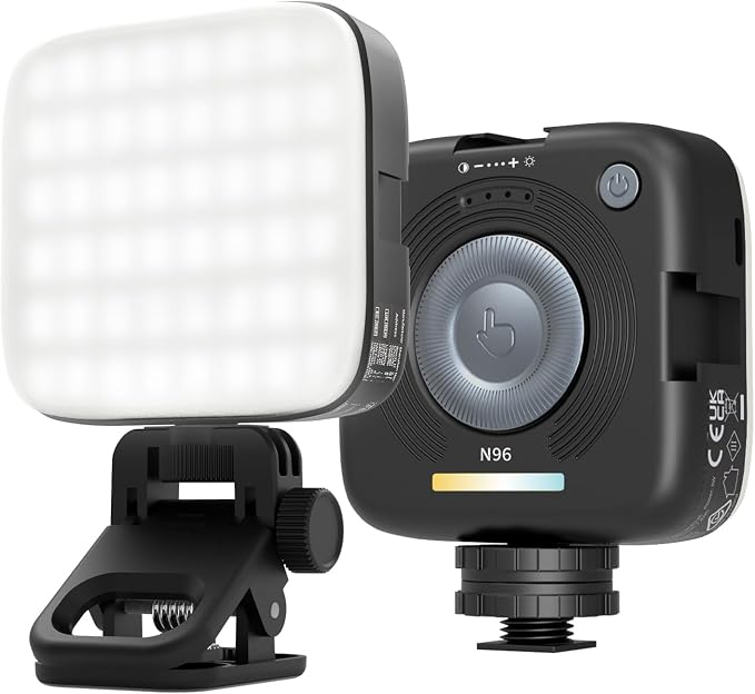 NEEWER Entry Level Version Magnetic LED Camera Light, 96 LEDs Bi Color Small by Neewer