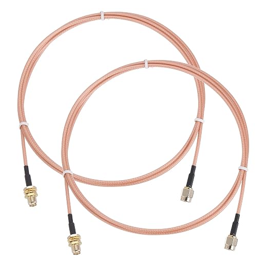 MECCANIXITY SMA Antenna Extension Cable, 5.9ft SMA Male Inner Pin to Female by MECCANIXITY