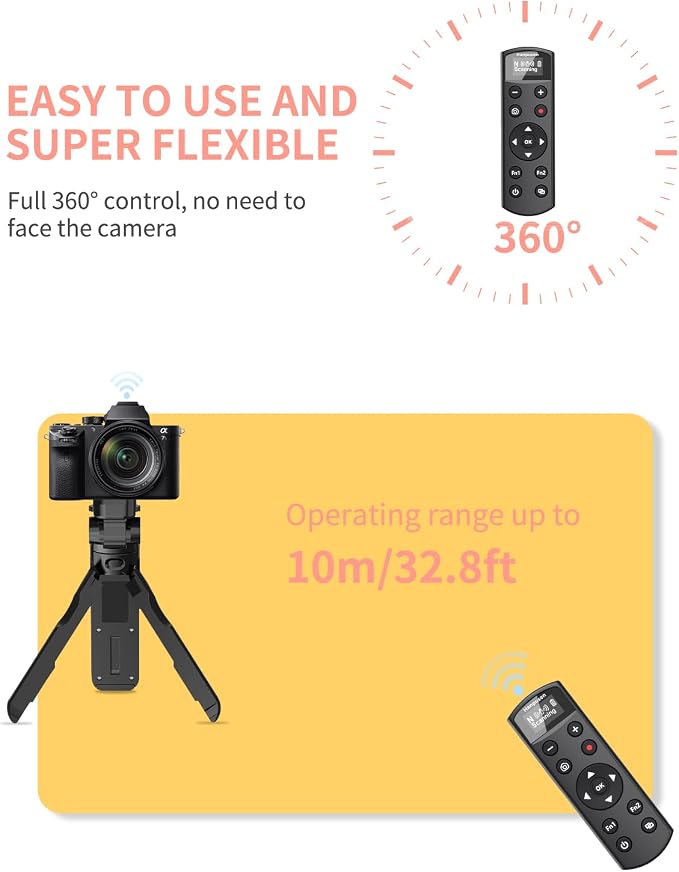 Hanpusen Rechargeable Camera Remote Control - Image 5
