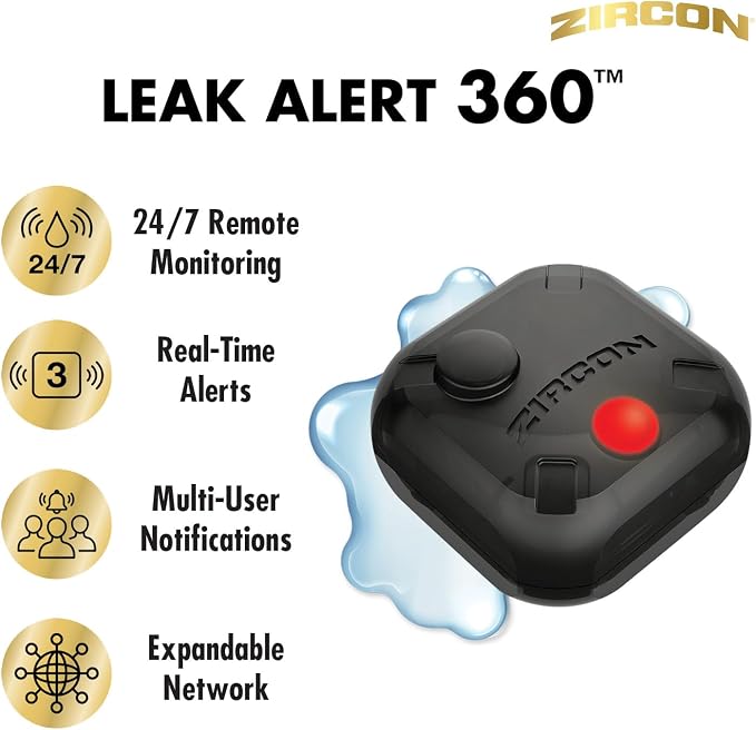 Leak Alert 360 5-Sensor Expansion Kit – 5 Sensor Add-On Pack, Requires Charging - Image 6