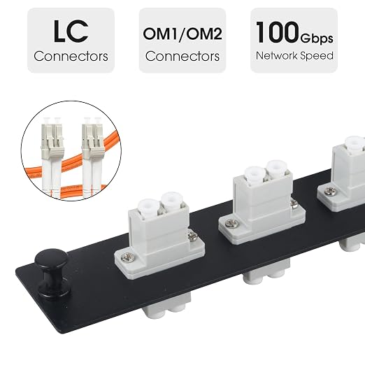 3 Duplex LC/MM Fiber Patch Panel - Image 2