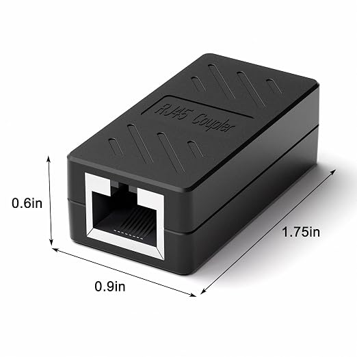 ZUZONG 40 PCS Gigabit RJ45 Coupler, Ethernet Extender Connector in Line Coupler - Image 6