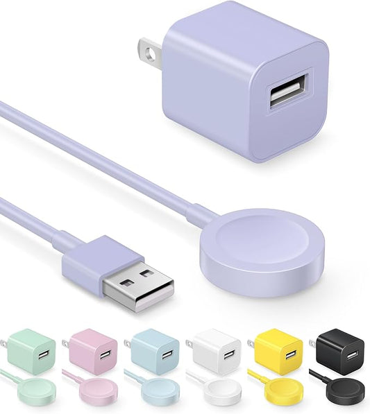 Fast Charger for Apple Watch Charger, Magnetic iWatch Charger to USB A Cable by JUCDEKE