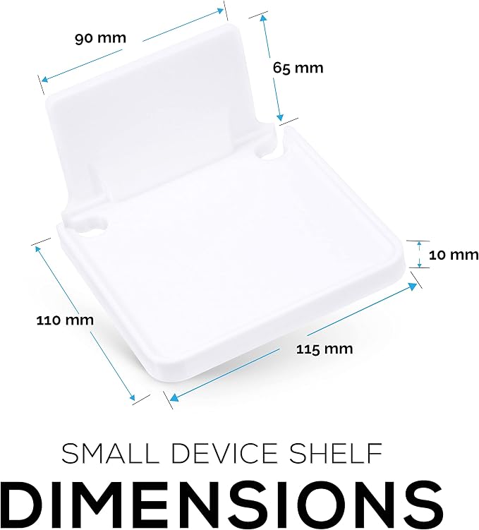 BRAINWAVZ Drill Free Wall Mount Shelf - Image 5