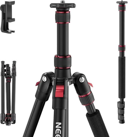 NEEWER Basics TP15 Camera Tripod Monopod, Ball Head Not Included by Neewer