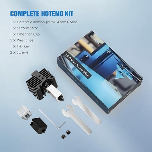 Upgraded Hotend Kit for Bambu Lab X1 / X1C / X1E / P1P / P1S, All-Metal - Image 4