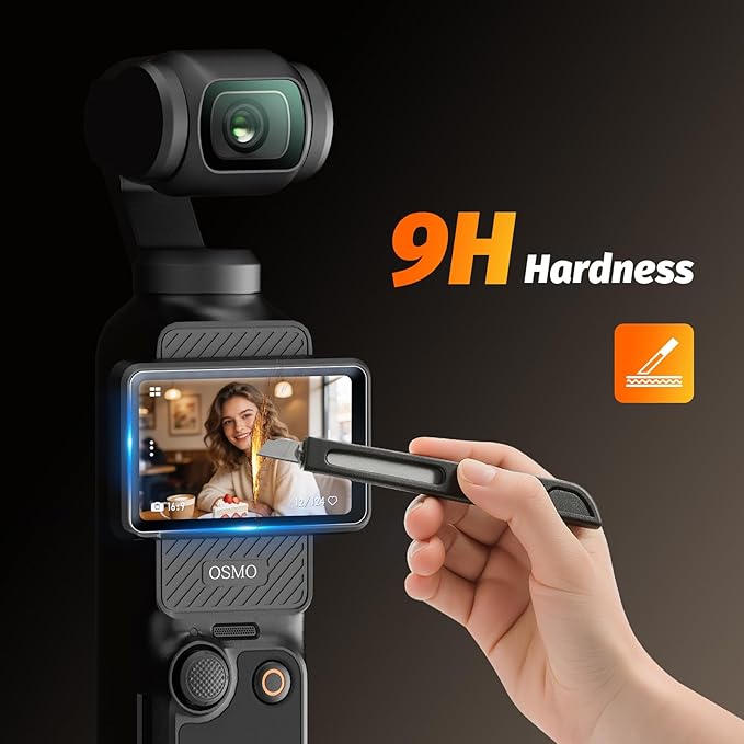 AMAZEAR Lens Screen Protector for DJI Osmo Pocket 4/3 / Xtra Muse, Pocket4 - Image 5