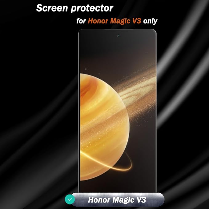 Tempered Glass for Honor Magic V3 Screen Protector - Image 2