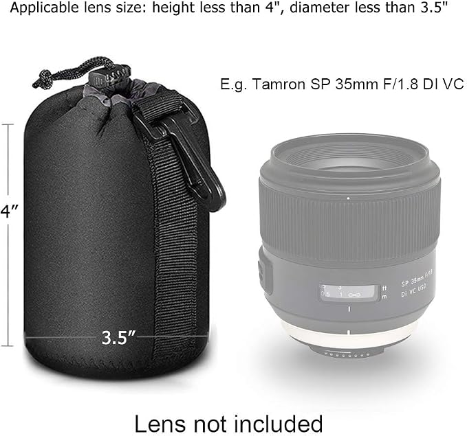 Selens Protective Neoprene Lens Pouch - Image 2