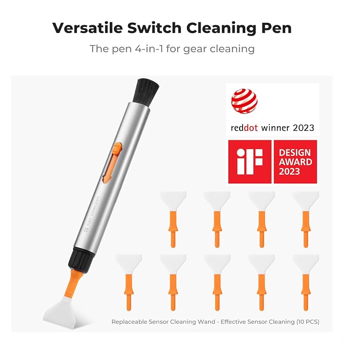 K&F CONCEPT 32-in-1 Camera Lens Cleaning Kit - Image 4